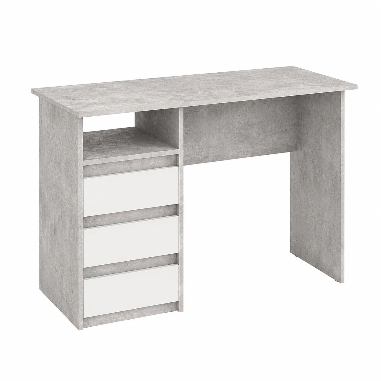Moderner Schreibtisch Oslo mit Stauraum 110x50x74 cm